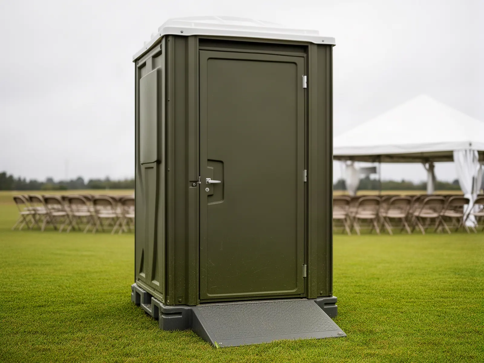 Clean porta potty unit from Deep Branch Porta Potties in Jacksonville, FL
